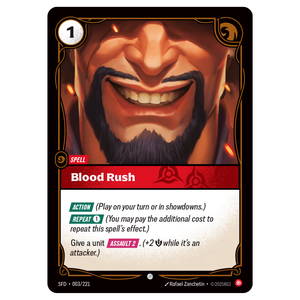 Blood Rush SFD 003/221 C