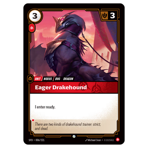 Eager Drakehound SFD 006/221 C