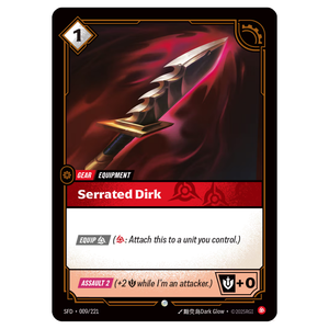 Serrated Dirk SFD 009/221 C