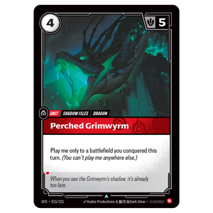 Perched Grimwyrm SFD 015/221 C