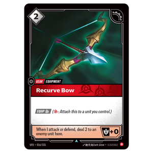 Recurve Bow SFD 016/221 C