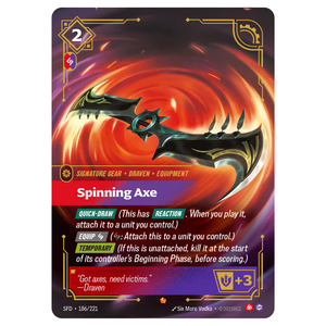 Spinning Axe SFD 186/221