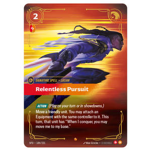 Relentless Pursuit SFD 184/221
