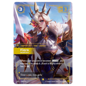 Fiora, Worthy SFD 180a/221