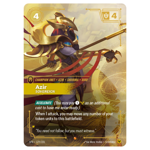 Azir, Sovereign SFD 177/221