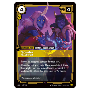 Soraka, Wanderer SFD 173/221