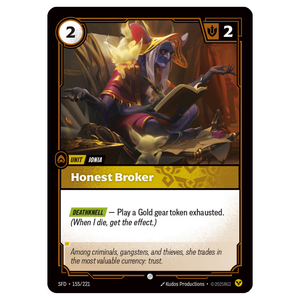 Honest Broker SFD 155/221 C