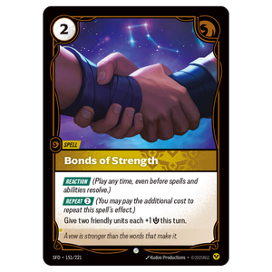 Bonds of Strength SFD 151/221 C