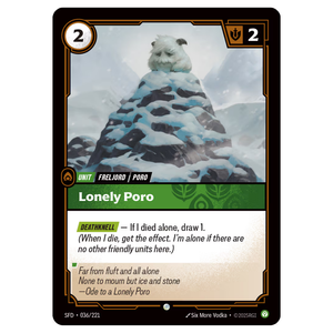 Lonely Poro SFD 036/221 C