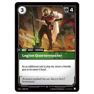 Legion Quartermaster SFD 044/221 UC
