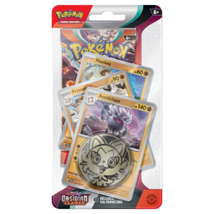 Pokémon Scarlet & Violet: Obsidian Flames Premium Checklane 1-Pack Blister (Annihilape) (ENG)