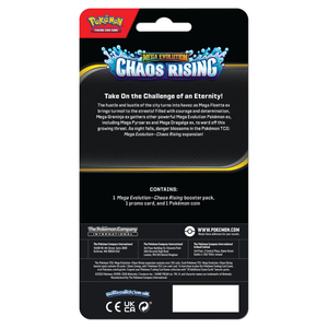 Pokémon Mega Evolution: Chaos Rising Premium Checklane 1 Pack Blister (Pawmot, Pawmo and Pami) (ENG)