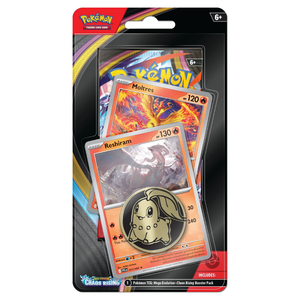 Pokémon Mega Evolution: Chaos Rising Checklane 1 Pack Blister (Reshiram, Moltres) (ENG)