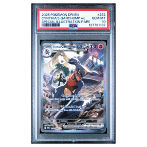 PSA 10 Cynthia's Garchomp ex DRI 232/182