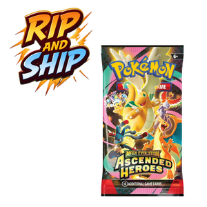 Pokemon Ascended Heroes Booster Pack (ENG) – RIP & SHIP (Opened Live)