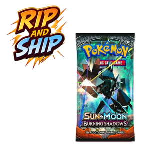 Pokémon Burning Shadows Booster Pack (ENG) – RIP & SHIP (Opened Live)