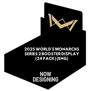 2025 World's Monarchs Series 2 Booster Display (24 Pack) (ENG)