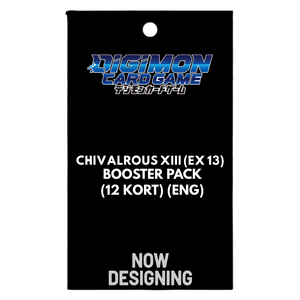 Digimon Card Game: Chivalrous XIII (EX13) Extra Booster Pack (12 Cards) (ENG)