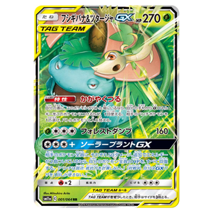 Venusaur & Snivy GX SM11a 001/064 RR