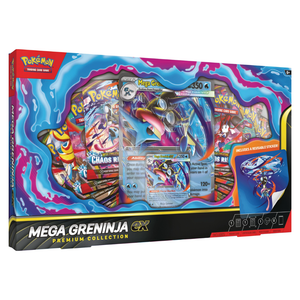 Pokemon Mega Evolution: Mega Greninja Ex Premium Collection Box (8 Pack) (ENG)