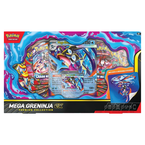 Pokemon Mega Evolution: Mega Greninja Ex Premium Collection Box (8 Pack) (ENG)