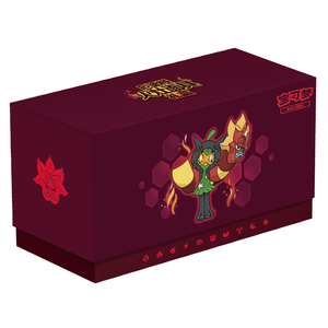 Pokémon Scarlet & Violet: Crimson & Purple Evil Fire Stove Mask Gift Box (7 Pack) (CH)