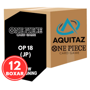 One Piece (OP 18) Booster Box Sealed Case (12 Boxar) (JP)