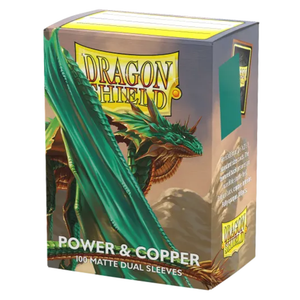 Dragon Shield: Power & Copper Matte Dual Sleeves (100 ST)