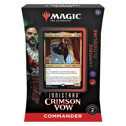Magic The Gathering: Innistrad Crimson Vow Vampiric Bloodline Commande