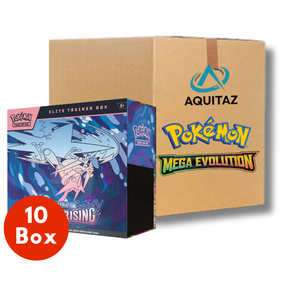 Pokémon Mega Evolution: Chaos Rising Elite Trainer Box (ETB) Sealed Case (10 Boxes) (ENG)