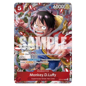 Monkey.D.Luffy ST01-012 SR (ENG)