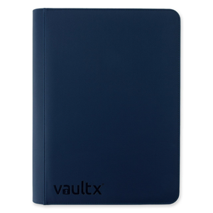 Vault X: EXO-TEC Zip Binder – 16 Pockets (Blue) (1088 Cards)