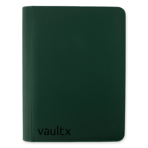 Vault X: EXO-TEC Zip Binder – 16 Pockets (Forest Green) (1088 Cards)