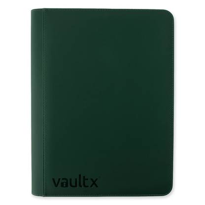 Vault X: EXO-TEC Zip Binder – 16 Pockets (Forest Green) (1088 Cards)