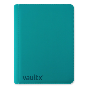 Vault X: EXO-TEC Zip Binder – 16 Pockets (Ocean Blue) (1088 Cards)