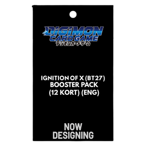 Digimon Card Game: Ignition of X (BT27) Booster Pack (12 Cards) (ENG)