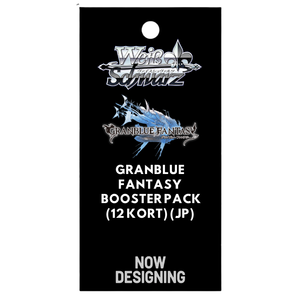 Weiss Schwarz: Granblue Fantasy Booster Pack (8 Kort) (JP)