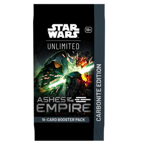 Star Wars Unlimited: Ashes of the Empire Carbonite Booster Pack (16 Kort) (ENG)