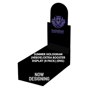 Hololive: Summer Hologram (hEB01e) Extra Booster Display (8 Pack) (ENG)