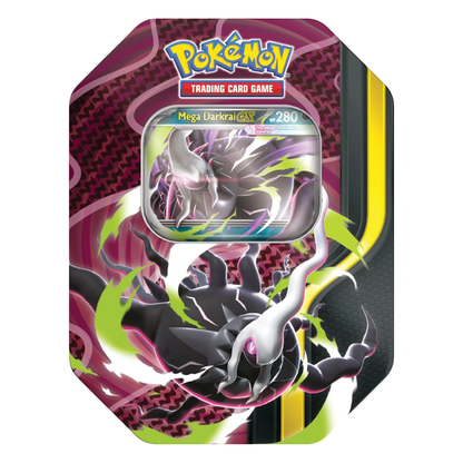 Pokémon Mega Evolution: Mega Forces Mega Darkrai ex Tin (4 Pack) (ENG)