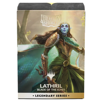 Dragon Shield Legendary Series: Lathril Blade Of The Elves Matte Dual Art Standard Sleeves (100 ST)