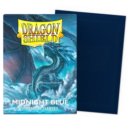 Dragon Shield: Midnight Blue Matte Standard Sleeves (100 ST)