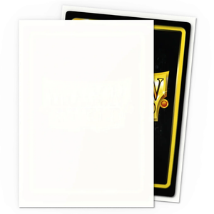 Dragon Shield: White Matte Standard Sleeves (100 CT)