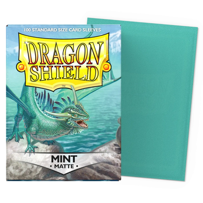 Dragon Shield: Mint Matte Standard Sleeves (100 ST)
