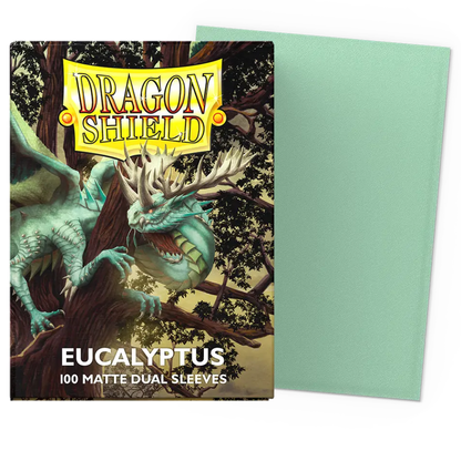 Dragon Shield: Eucalyptus Dual Matte Standard Sleeves (100 ST)