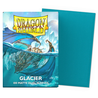 Dragon Shield: Glacier Dual Matte Standard Sleeves (100 ST)