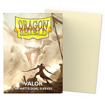 Dragon Shield: Valor Dual Matte Standard Sleeves (100 ST)