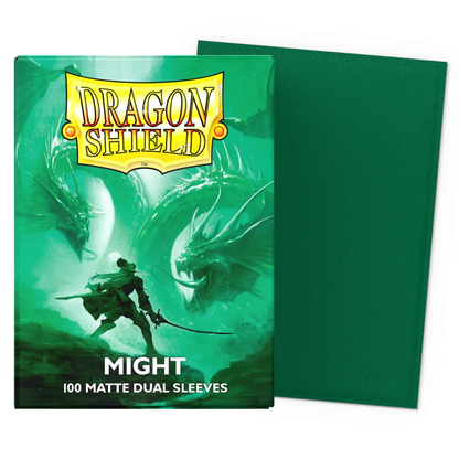Dragon Shield: Might Dual Matte Standard Sleeves (100 ST)