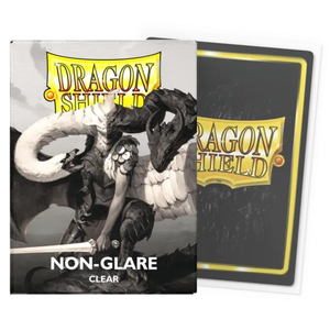 Dragon Shield: Non-Glare Clear Matte Standard Sleeves (100 CT)