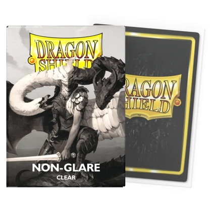 Dragon Shield: Non Glare Clear Matte Standard Sleeves (100 ST)